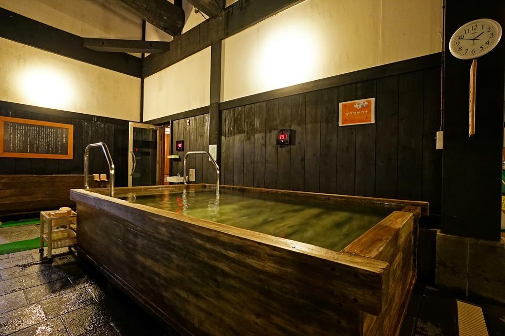 Iwamizawa Mikasa Tennen Onsen Taikonoyu Sparesort Hotel Taiko Bettei Hatago מראה חיצוני תמונה
